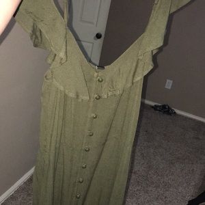 Olive Maxi Dress